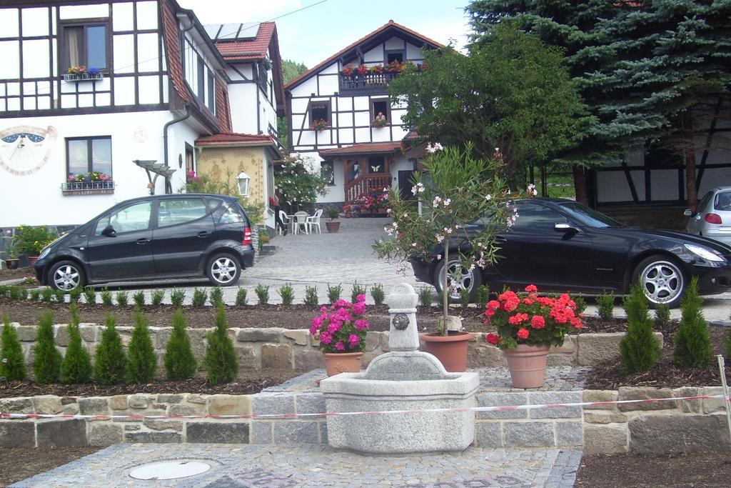 Ferienwohnung Dietlinde Bad Blankenburg Pokoj fotografie